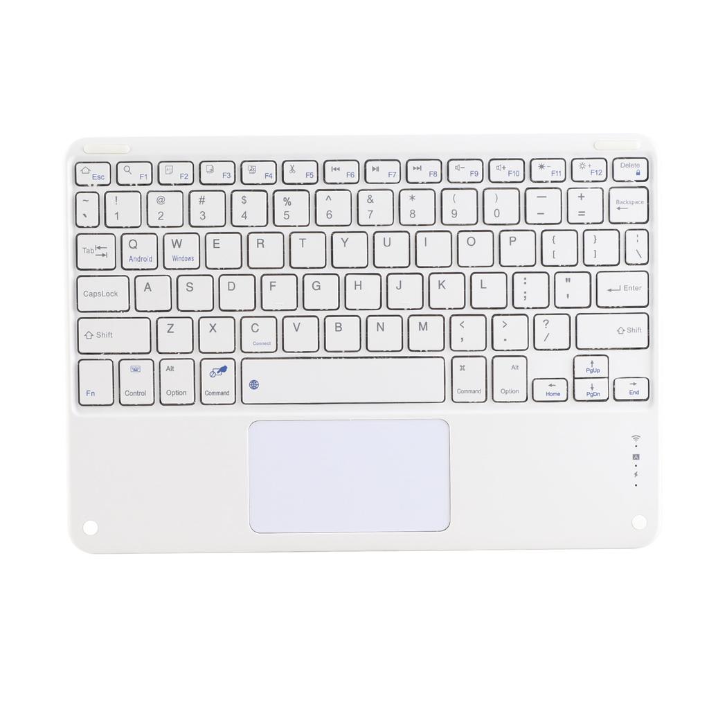 Bluetooth Keyboard with Touchpad 78 Keys Ultra Slim Silent Portable Wireless Keyboard for Smart