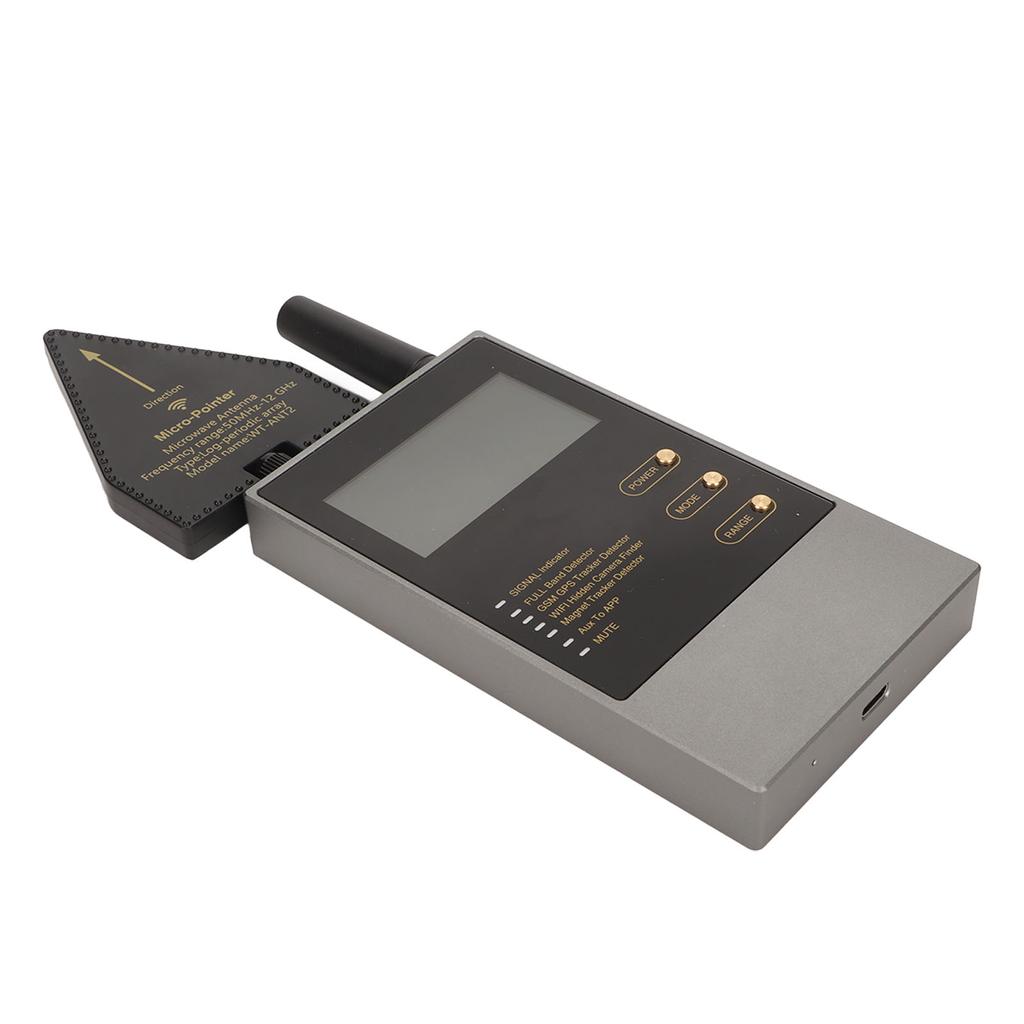 Camera Bug Detector Portable 50MHz‑8GHz High Sensitivity Wireless Signal Detector for Hidden Camera