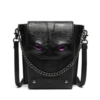 Women's Bags, European and American Punk, Niche Women's Single-shoulder Crossbody Bags, Gothic Small Bags