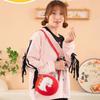 Chinese Style Zodiac Horse Plush Crossbody Bag Lucky Horse Headphone Bag  Childrens Gift