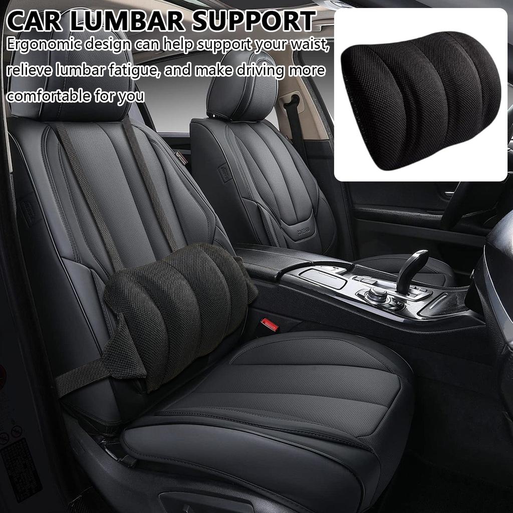 Automotive Lumbar Support, Engineering Seat Cushion, Specializeds Driving Lumbar Protections Backrest Cushion, Memory Cotton Car Lumbar Pillow