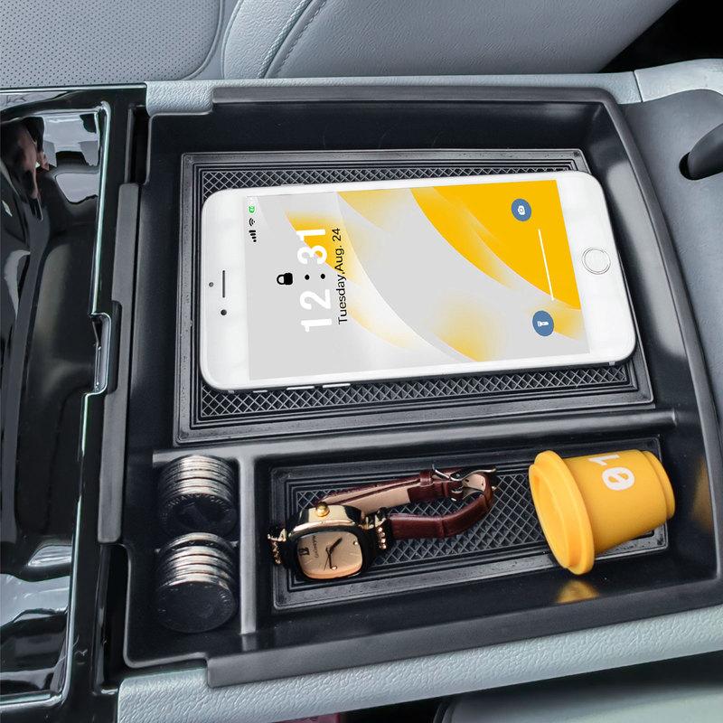 Organisateur de Console Centrale Boîte de Rangement pour Accoudoir pour Hyundai Tucson 2025 Intérieur Rangement de Voiture Console Centrale Accessoires Secondaires