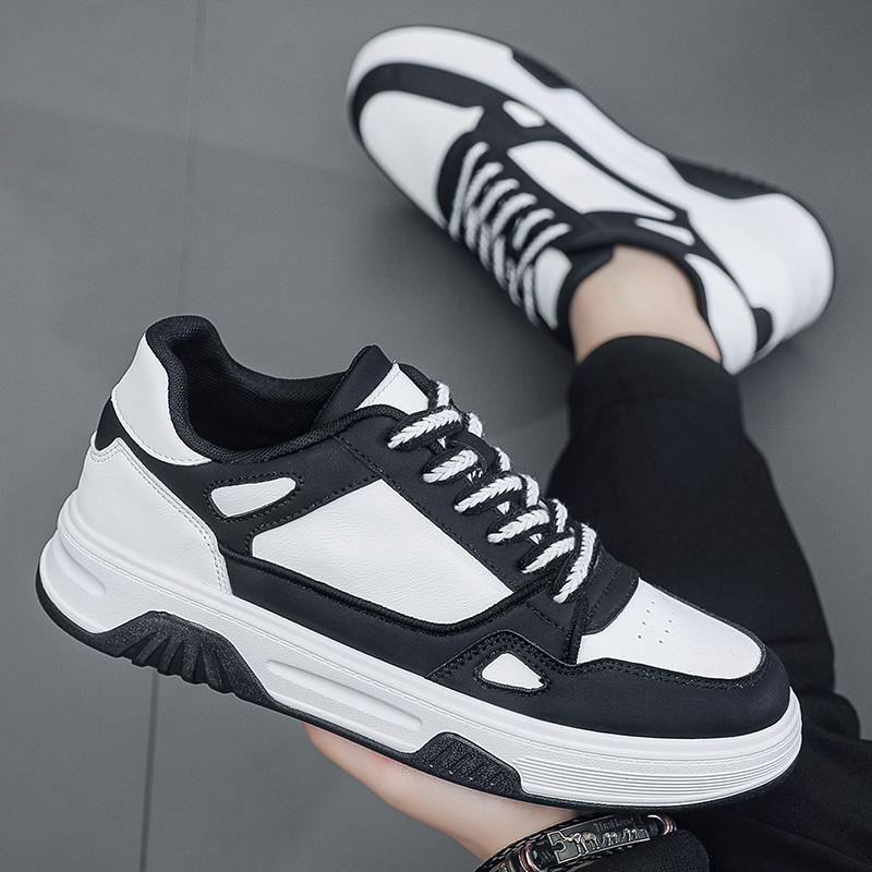 Men 's Casual Four Seasons Low Top Fashion Skateboarding Students Comfortable Sneakers Boys Trending Soft Sole Breathable Shoes
