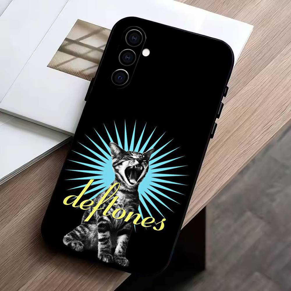 Nu-Metal Band Deftones  Phone Case For Samsung Galaxy A73,A72,A71,A70,A53,A52,A51,Others Soft Black Cover