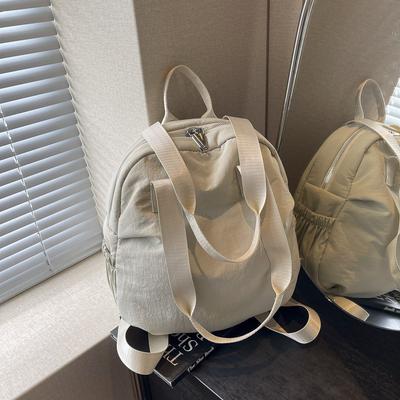 Casual Backpack Women's Autumn and Winter New Simple Women's Bag Fashion Travel Commuter Bag