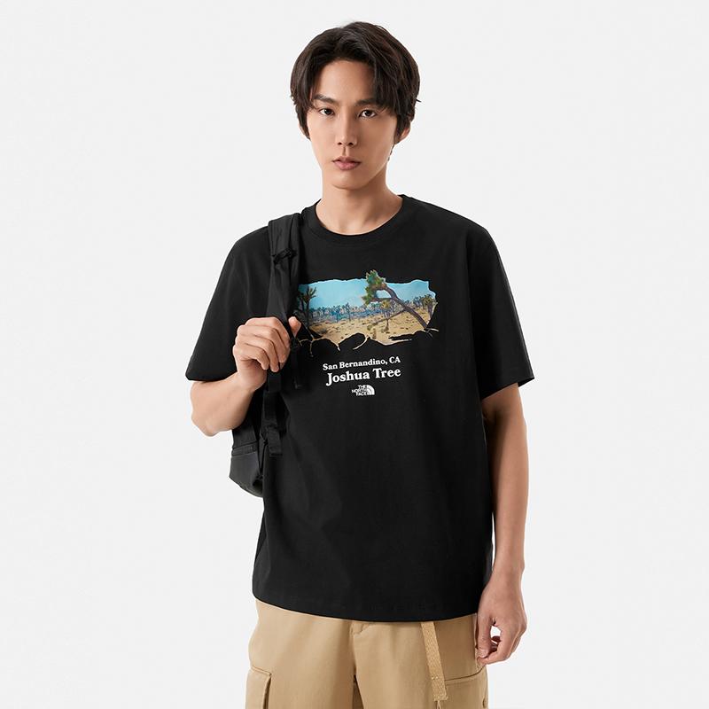 THE NORTH FACE SS24 T Shirt Men's Black NF0A88GJ-JK3