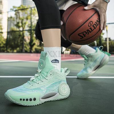 Чоловічі кросівки Trend Basketbasll Profession Чоловічі баскетбольні туфлі Нековзкі спортивні тренувальні спортивні черевики для хлопчиків, діти, розмір 36~45