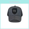 Cotton Checkered Baseball Cap For Men And Women With Curved Brim Summer Sun Protection