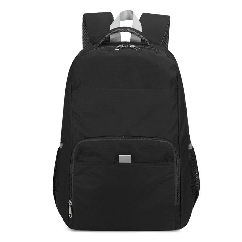 

Wholesale Outdoor Sports Leisure Backpack Light and Fashion Multifunctional Large Capacity Backpack Folding Storage Mountaineering Bag чорний