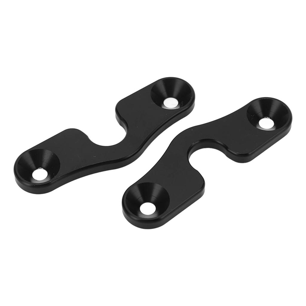 [Genuine Product] Sun Visor Clip Repair Kit, Aluminum Alloy, Black Anodized Wrangler JK JL JLU Compatible