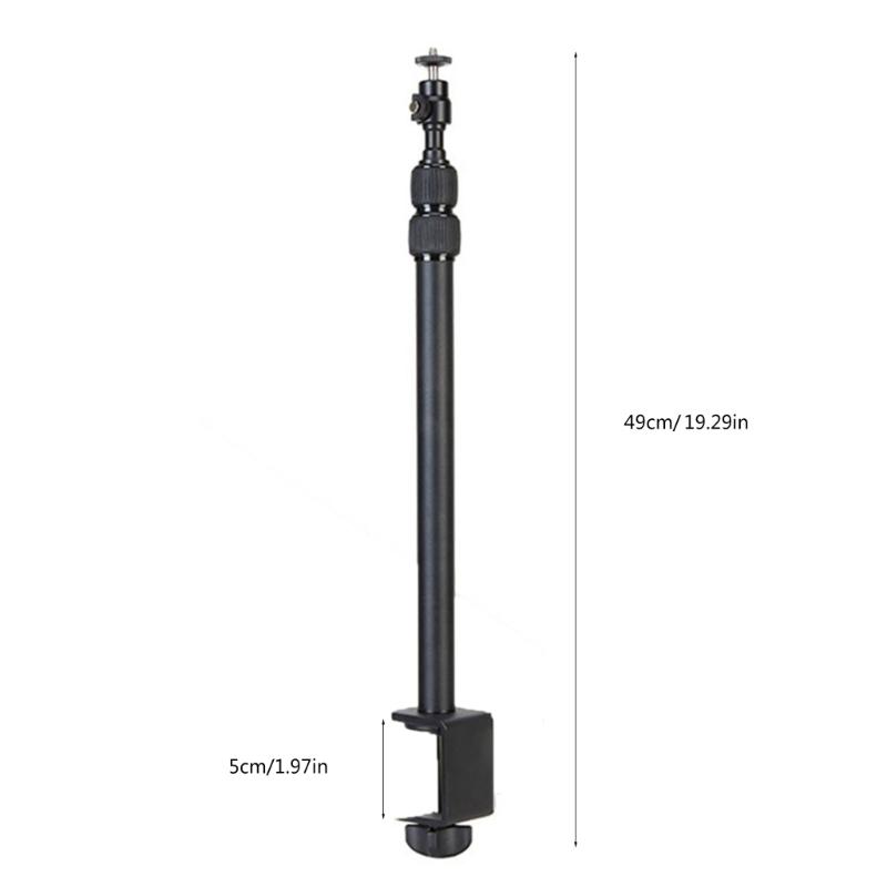 Flexible Mount Desk Stand for Studio Light Equipment DSLR Camera C Clamps Improve Photography Setups with Flexibility