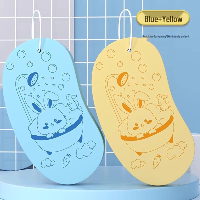 Kinder- & Damen Peelinghandtuch - Schmerzloser Entferner abgestorbener Haut zum Baden & Rückenwaschen