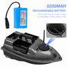 GPS Fishing Bait Boat with 3 Bait Containers Wireless Bait Boat with Automatic Return Function