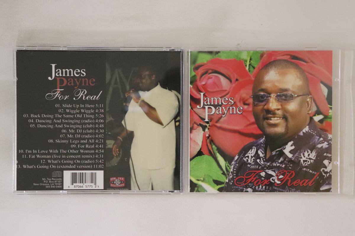 

CD JAMES PAYNE For Real NONE MR. TEE Japan SoulFunk Used