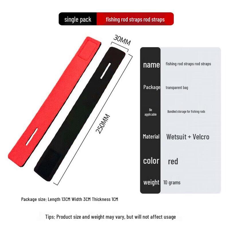WEZHO Elastic Fishing Rod Straps