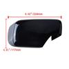 Right Gloss Black Door Side Mirror Cover Cap for BMW E46 325 330i 330xi 98~2005
