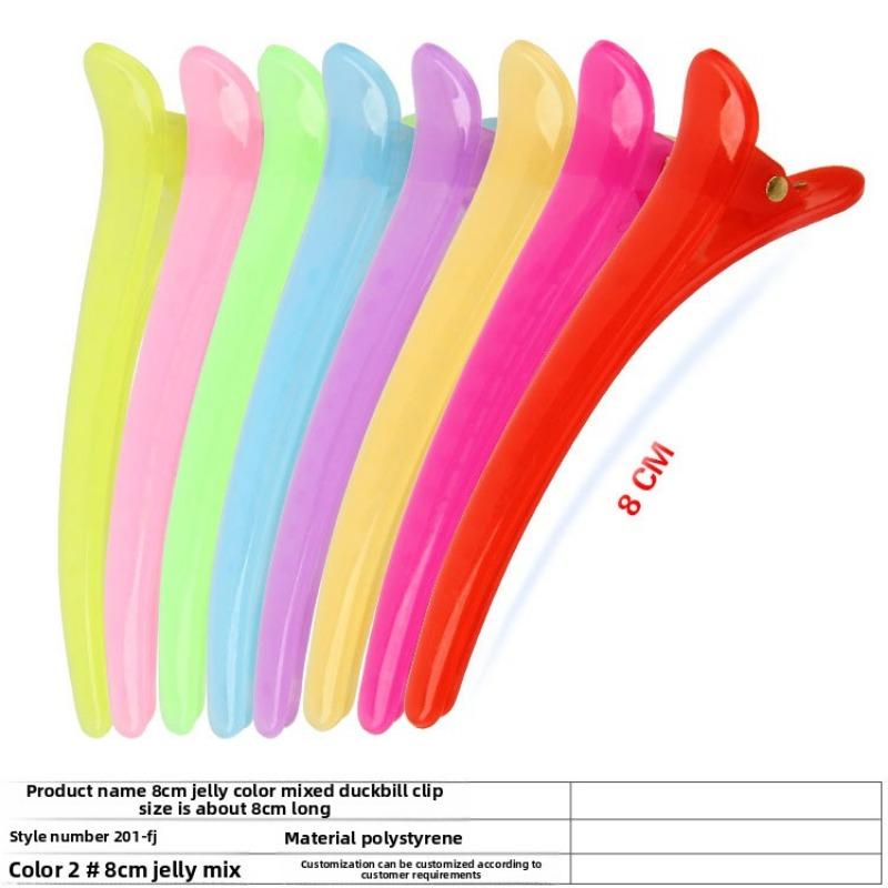 

Детские желейные заколки для волос Инструменты для ухода за волосами Пластиковые зажимы-уточки Средства для ухода за волосами для девочек Маленькие подарки Боковые зажимы 10255#(1pc)