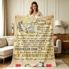 Soft Warm Flannel Blanket with Loving Mom To Daughter Elephant Moon Stencil Print All Season Cozy Throw Blanket for Living Room Sofa Bedroom Office Co