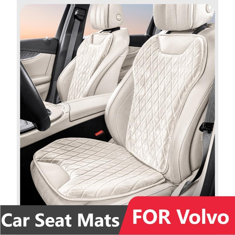 Autositzmatten für Volvo Ex30 Ex40 Xc40 Xc6070 Xc90 S60 S90 Em90 V90 Flanell Rücksitzpolster Schutzbezüge Kissen Zubehör