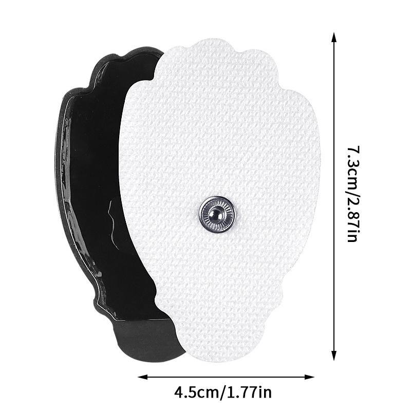 2Pcs Electrostimulation Electrode Patch Self Adhesive Pulse Gel Sticker Ems Muscle Stimulator Acupuncture Massager Replacement