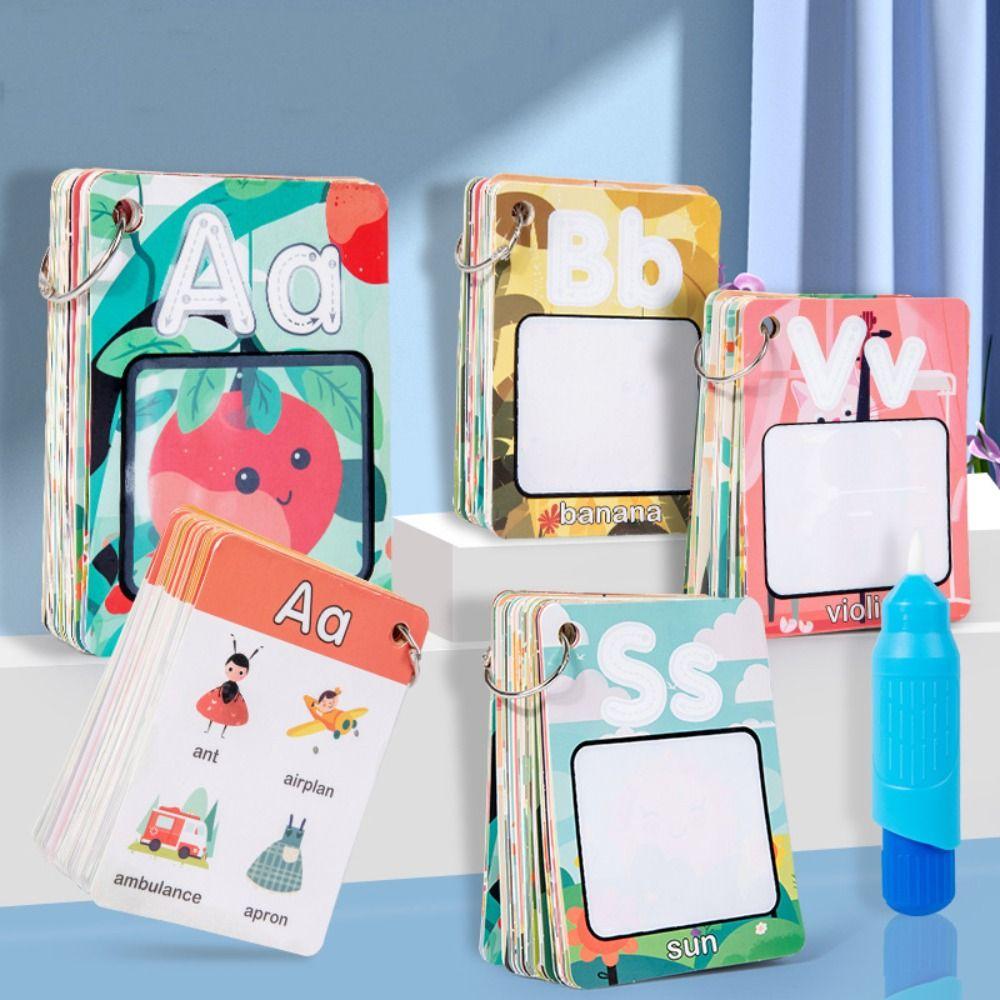 

Educational Water Drawing Book Paper Water Coloring Cards Toy Kindergarten Kids 1set