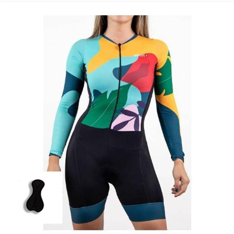 2026 Mono de Ciclismo Conjunto de una Pieza Traje de Carrera para Bicicleta de Montaña y Carretera Secado Rápido Protección UV Ropa Deportiva