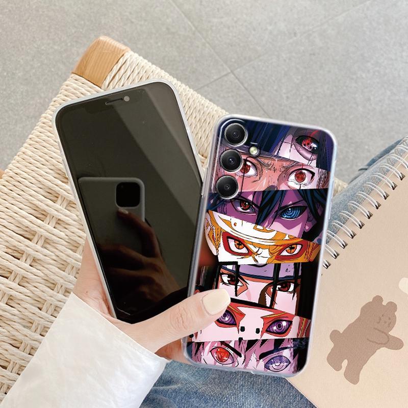 Husă din silicon moale și transparentă Fashion Anime pentru Xiaomi Redmi Note 13 14T 15 Samsung A55 A35 M35 S24 iPhone Huawei Honor Camera de protecție antișoc
