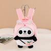 Panda Plush Backpack For Kids With Soft Cotton Filling And Animal Design
