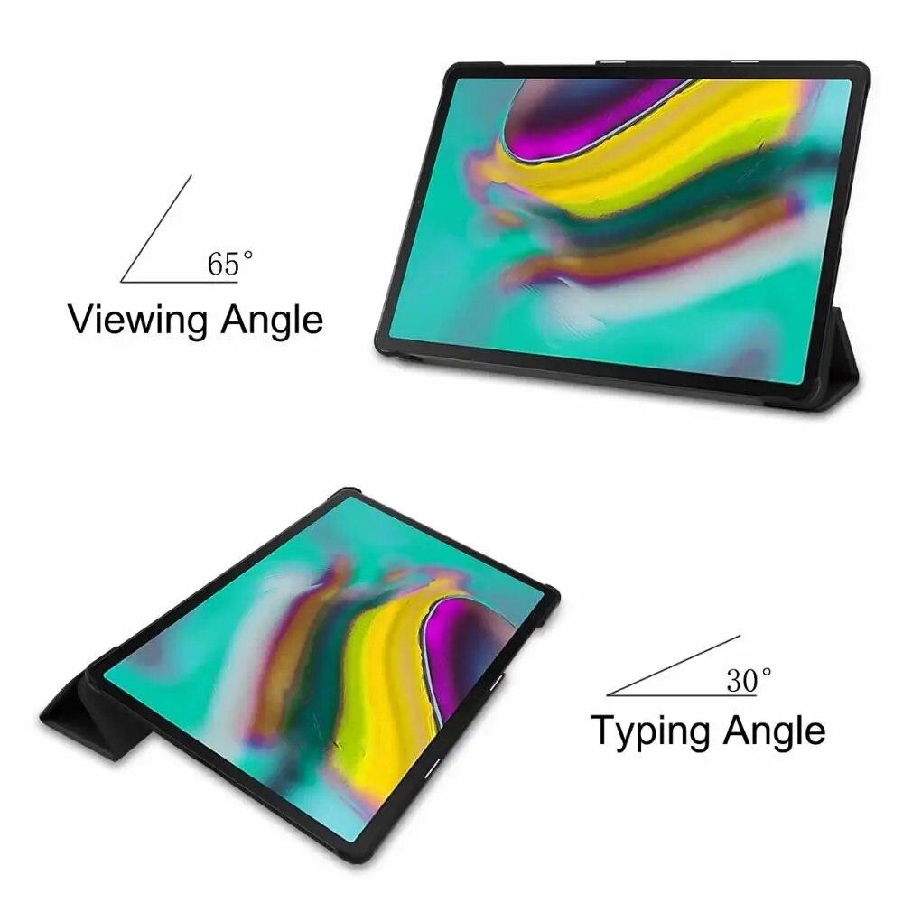 Pouzdro pro Samsung Galaxy Tab A 10.1 2019 Pouzdro T510 / T515 Ultra Slim Kožený magnetický stojánek Kryt SM-T510 SM-T515 Funda Capa