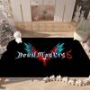Anime D-Devil May C-Cry Logo Kitchen Mat Kids Room Bedroom Decoration Balcony Anti-Slip Doormat Living Room Alfombra