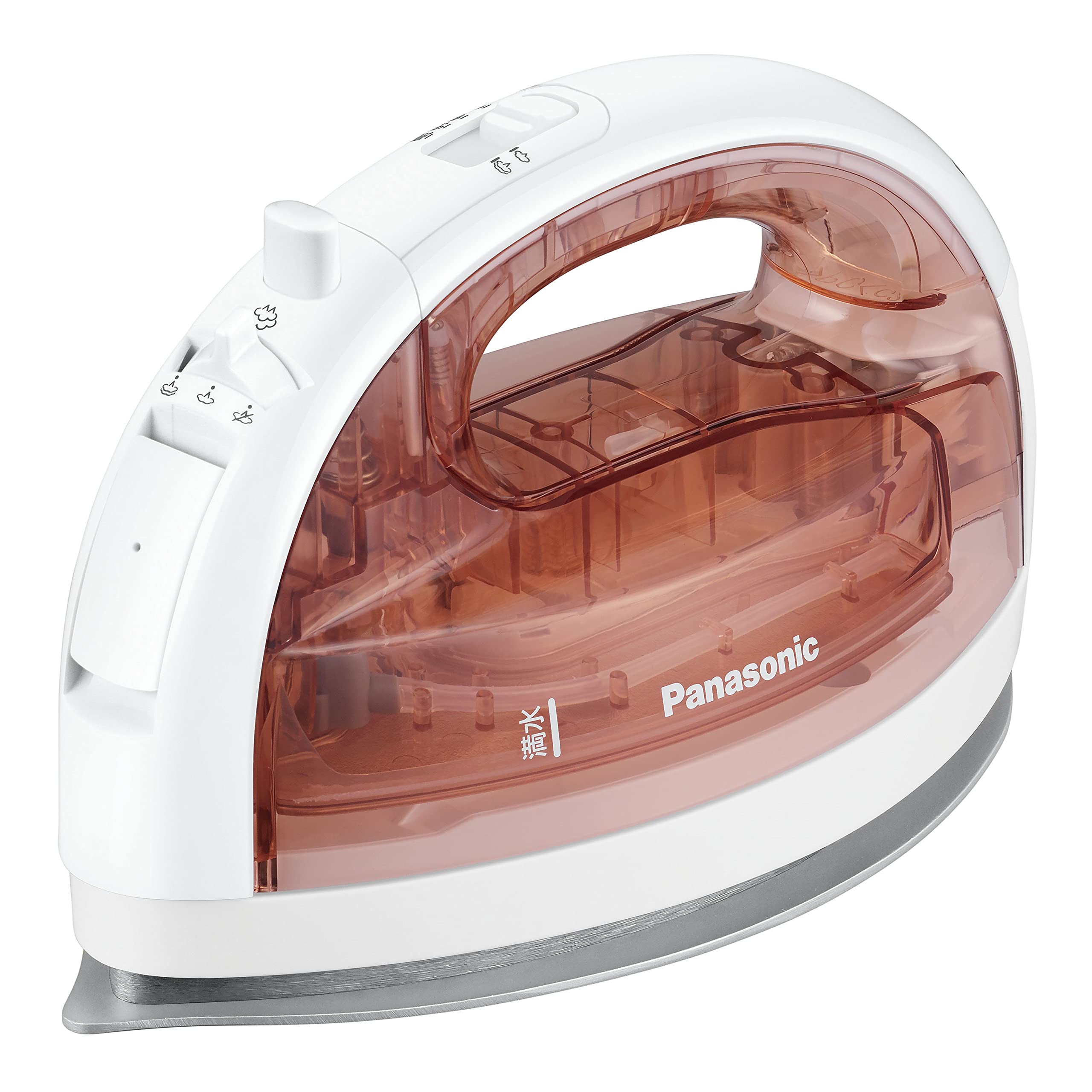 

Panasonic Cordless Steam W Head Iron Pink Beige NI-WL406-P
