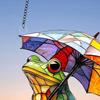 Colorful Frog Acrylic Suncatcher Umbrella Frog/Three Frogs On Branch Stained Glass Window Hanging Ornament for Indoor Outdoor Garden Housewarming