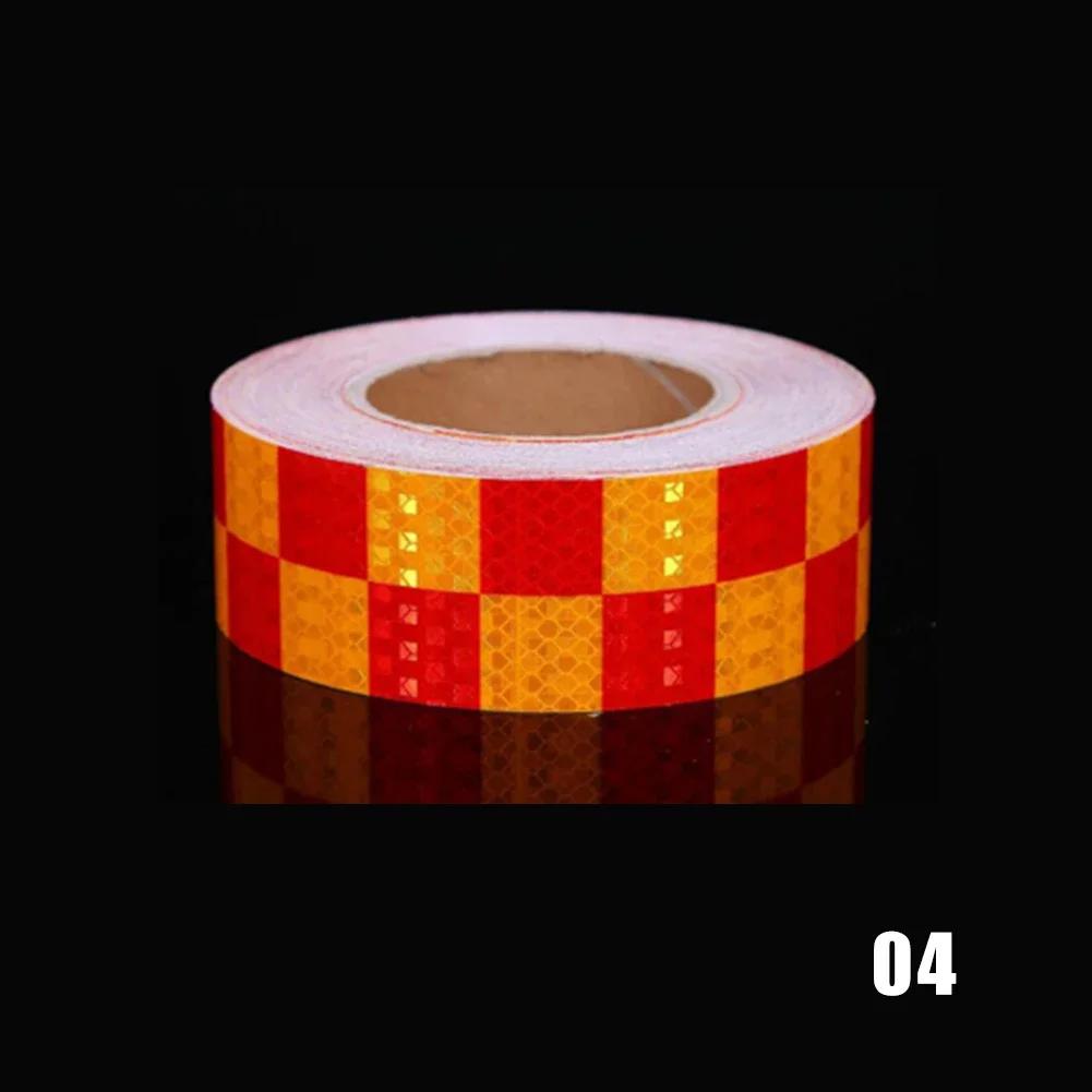 5Mx300CM Safety Mark Reflective Tape Stickers Car-Styling Self Adhesive Warning Tape Automobiles Motorcycle Reflective Film
