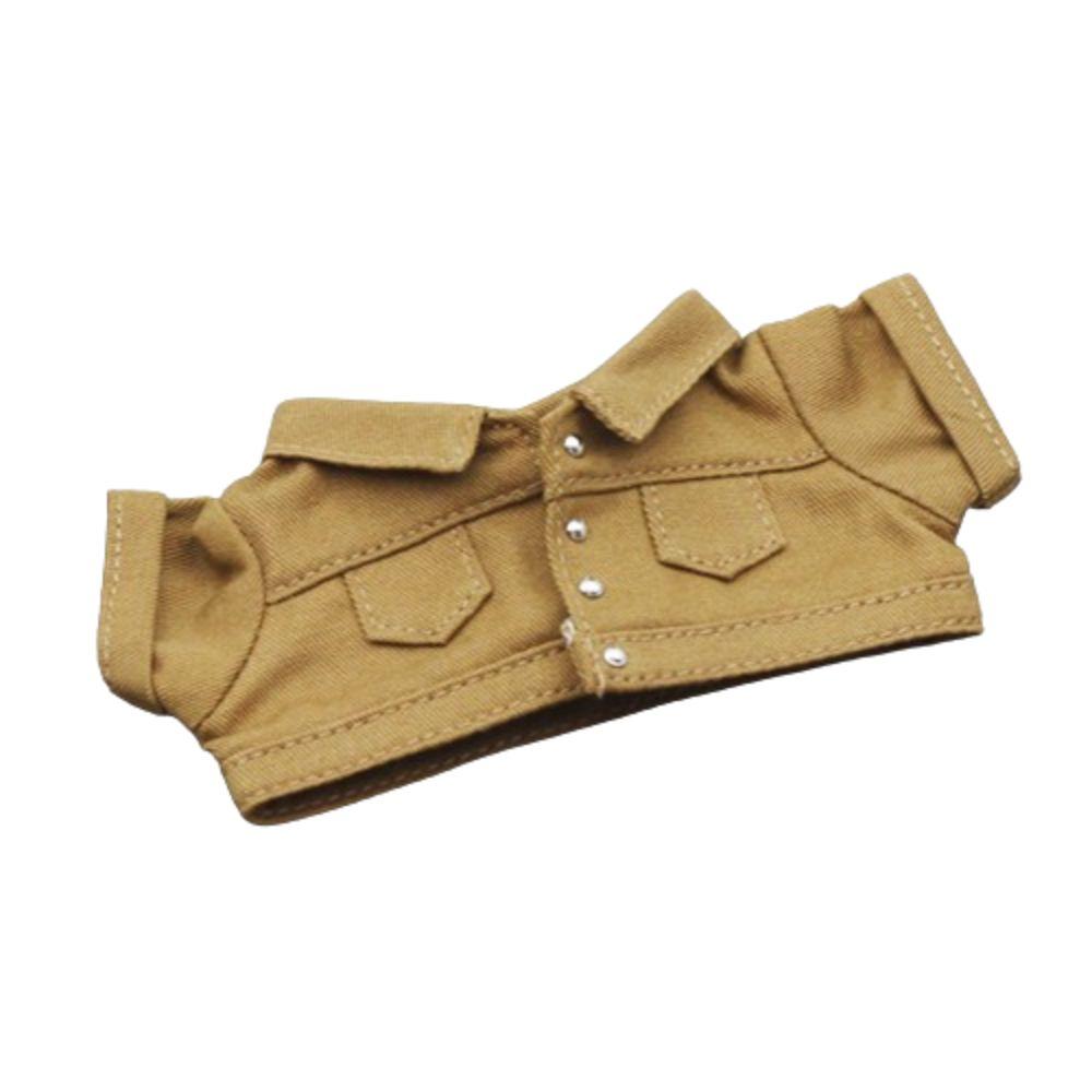 

Doll Cloth 17cm Cotton Doll s Clothes Toy Accessories Labubu Doll Denim jacket Children Gift