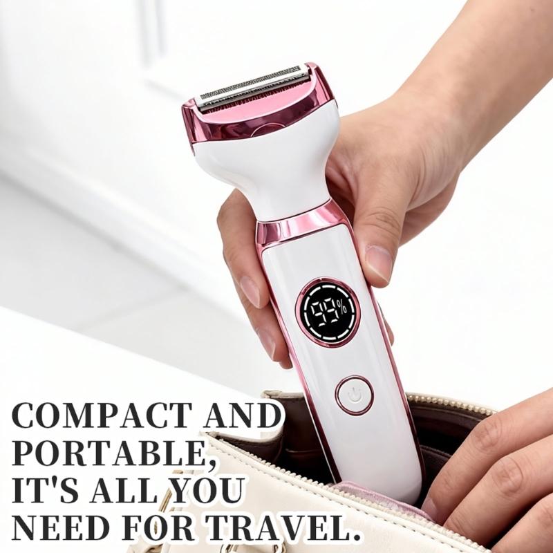 Rechargeable Body Hair Shaver Multifunctional Electric Hair Removal Device Arm Leg Face Shaving Tool For Smooth Shaving