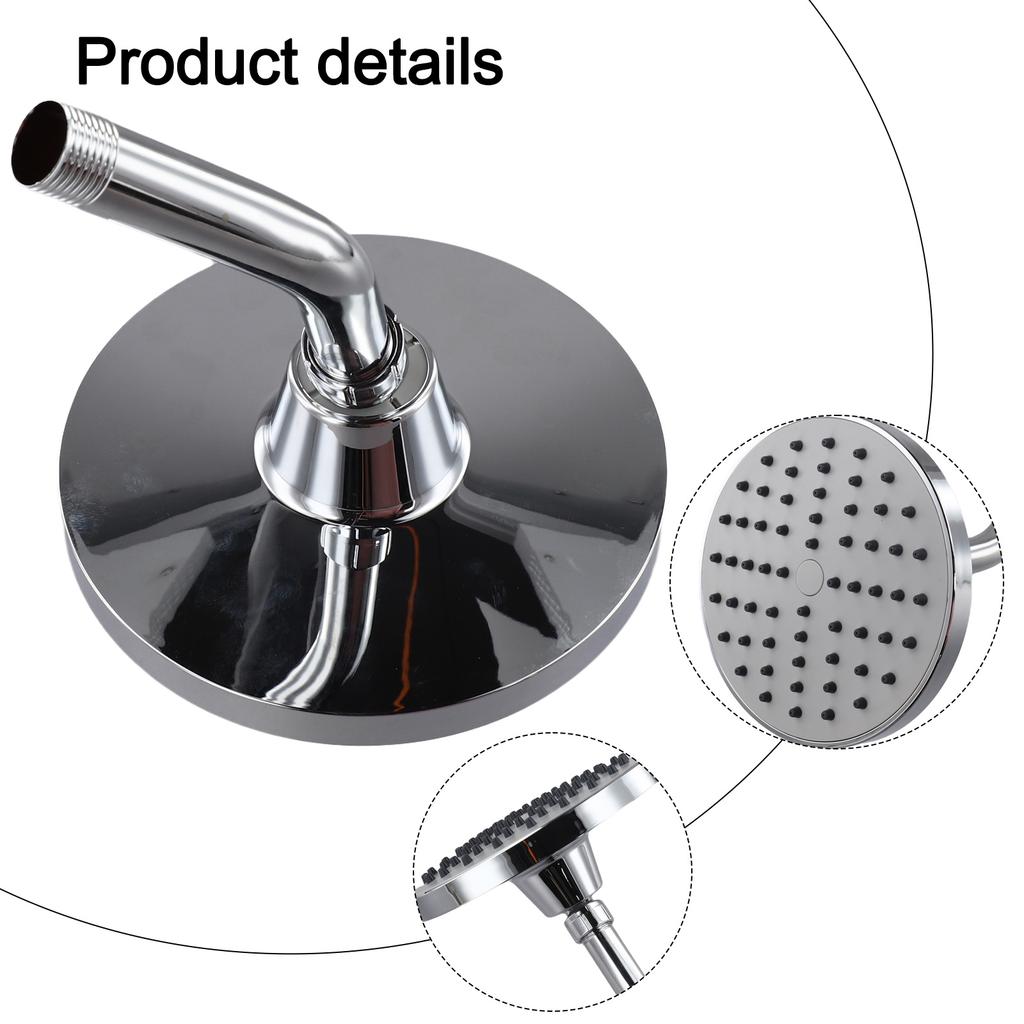 Home Spa Rainfall Shower Head Easy Installation Shower Head Accessory Air-In Technology Shower Head Ceiling-Mounted Shower Head