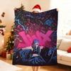 A Arcanes J JinxS Game Blanket For Soft Throw Blanket for Picnic Bed Sofa Home Bedroom Cozy Warm Comfortable