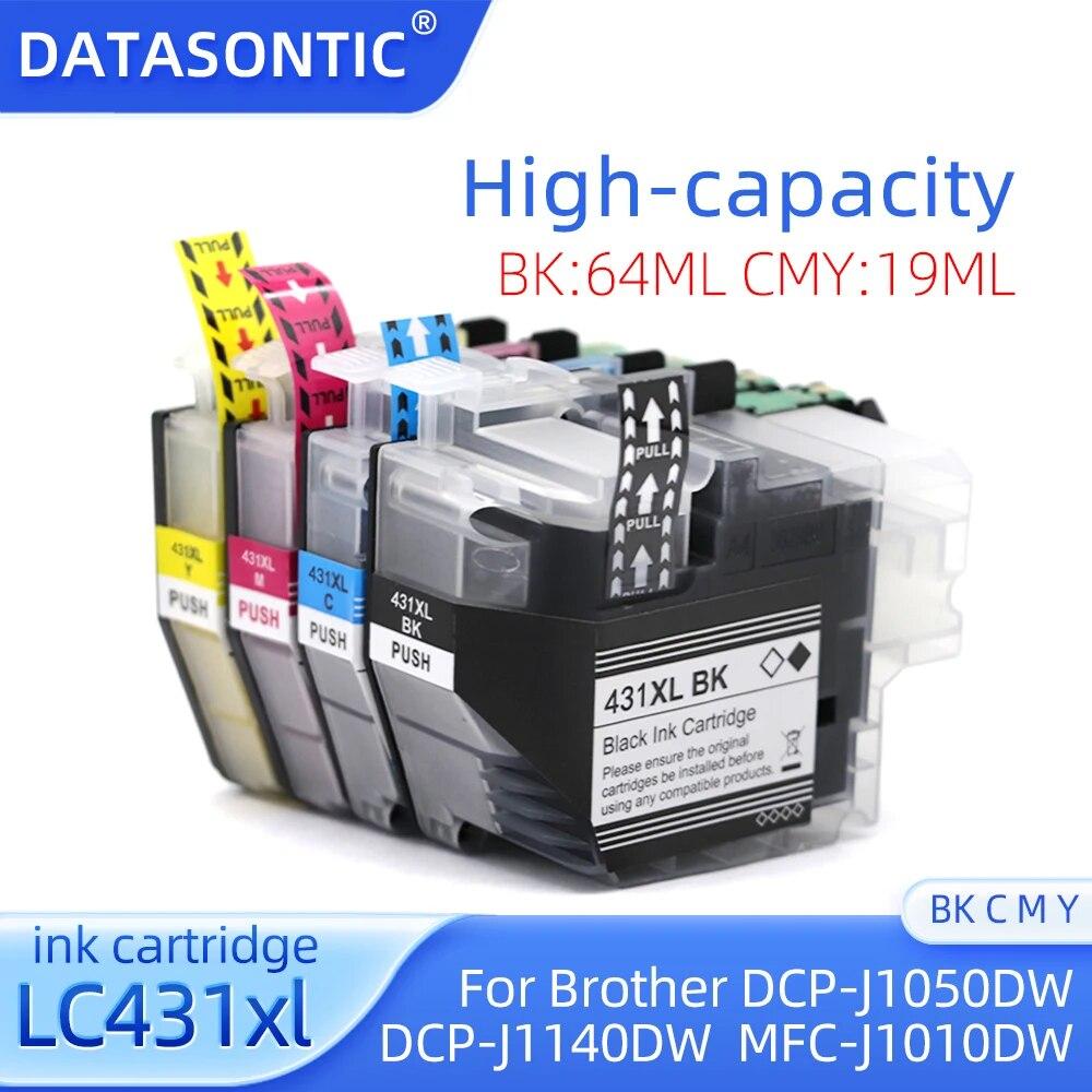 

Сумісні чорнильні картриджі LC431XL Dye ink для Brother DCP-J1050DW DCP-J1140DW MFC-J1010DW чорнильні картриджі LC431 431 yellow