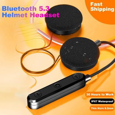 NYF Bluetooth 5.3 Moto Helmet Headset Wireless Handsfree Stereo Earphone Motorcycle Helmet Headphones MP3 Speaker