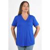 Women's V-neck Large Size T-shirt Cty-cnd-01