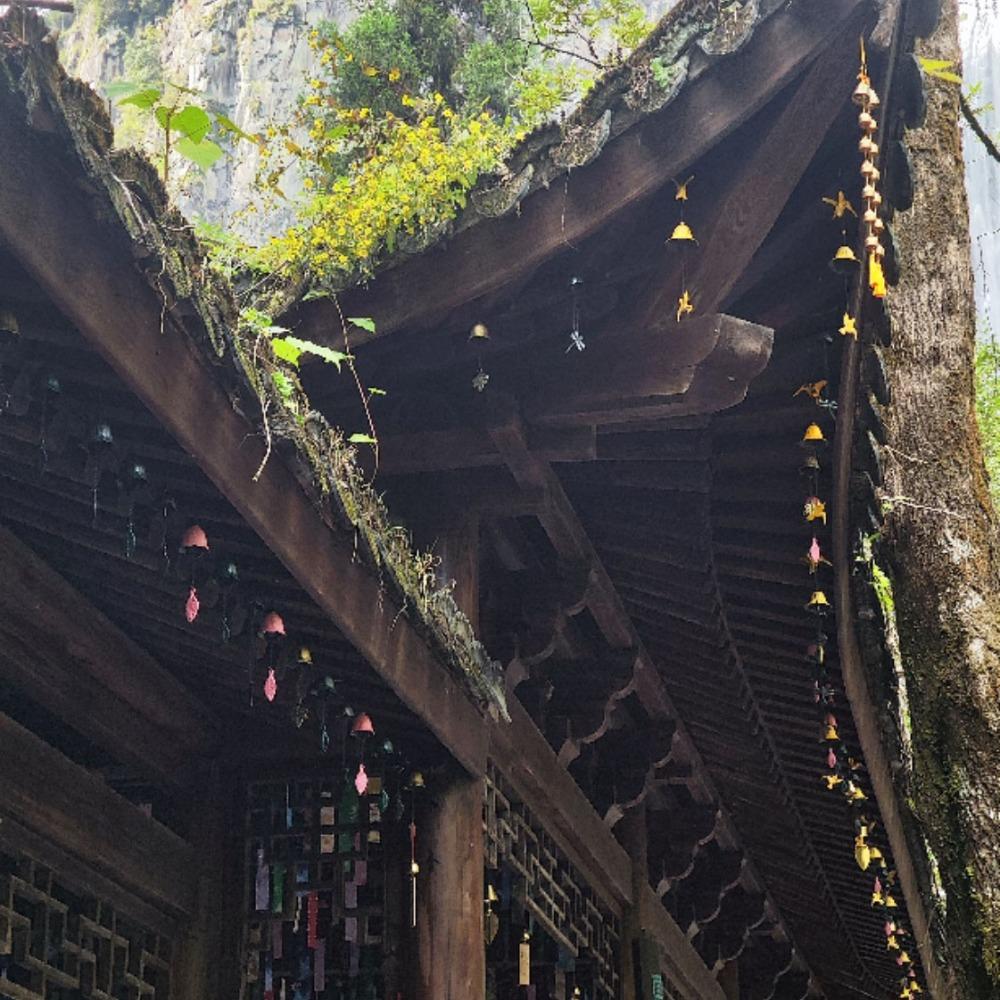 Durable Cast Iron Courtyards Bell Holiday Gift Hanging Decoration  Courtyard Decoration