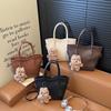 Premium tas dames lente nieuw forensen okseltas modieus eenvoudig niche design schouder messenger tas