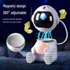 Astronaut Floor-Standing Starry Sky Projector Night Light with USB Remote Control