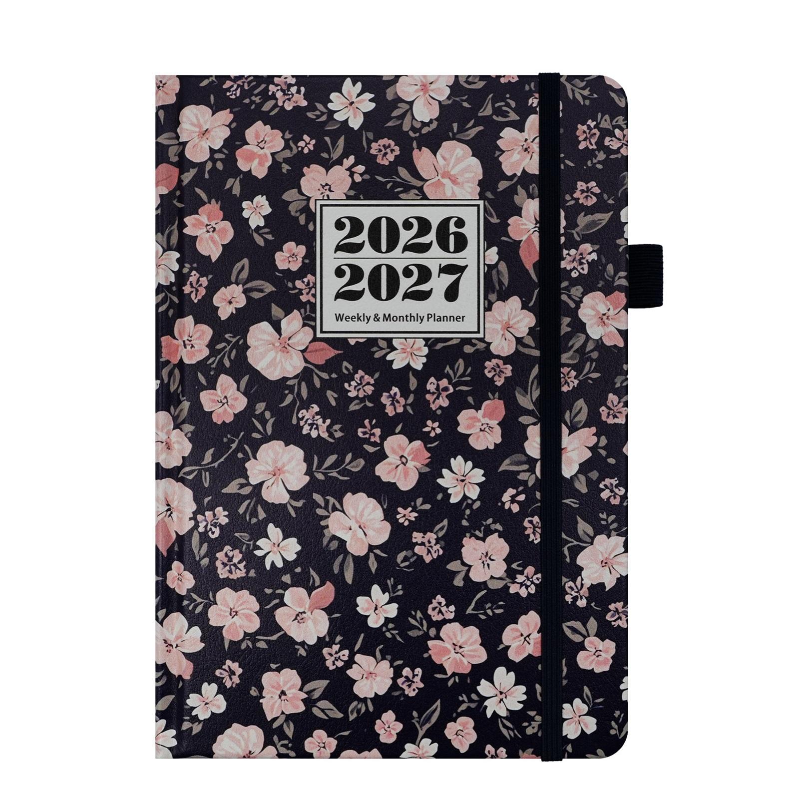 

2026-2027 English Schedule Planner, A5 Size, 72 Pages / 144 Pages, Daily Planner/calendar/notebook One Size