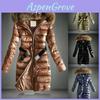 Lange Dames Warme Jas Met Capuchon Pufferjas Winter Casual Met Nepbont Capuchon
