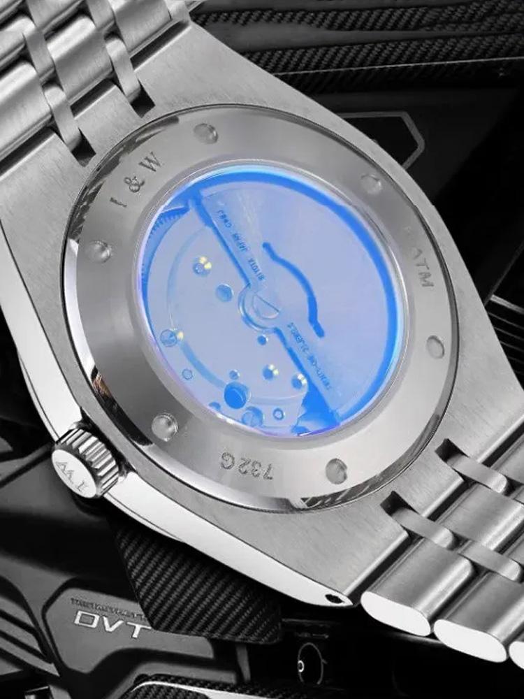 IW Top Brand Luxury Automatic Watch For Men Steel Mechanical Sport Waterproof Man Watches Miyota Movement Sapphire Mirror