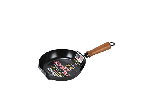 Pearl Metal Embossed Iron Frying Pan, 20cm, IH Compatible, HB-5765