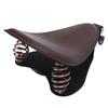Motorcycle   Seat with Spring Bracket Kit Faux Leather Strong Support   Fit for Retro Motorcycle