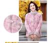 2025 Stylish Printed Fur Collar Winter Jacket for Middle-aged & Elderly Women