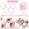 67pcs Pink Series Beaded Jewelry Making Supplies Jewelry Bracelet Making Kit, Beaded Jewelry Making, Birthday Pink Craft Gifts